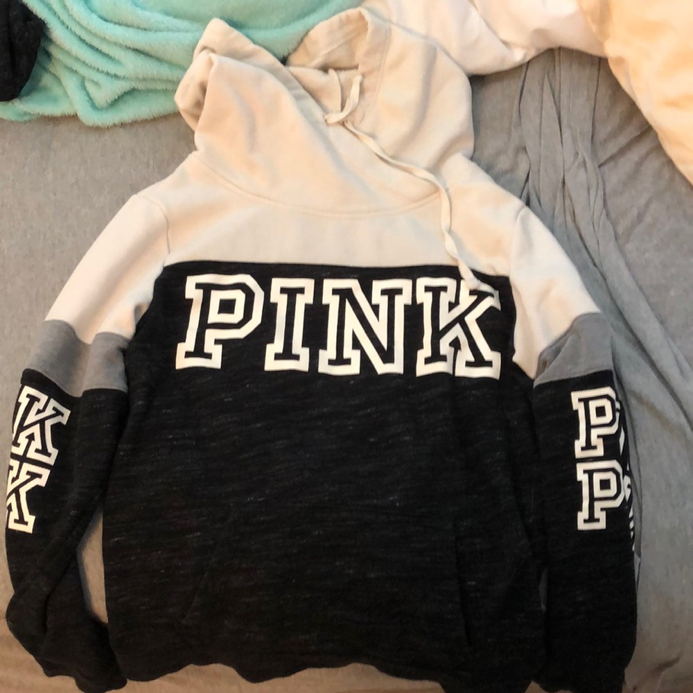 Pink hoodie